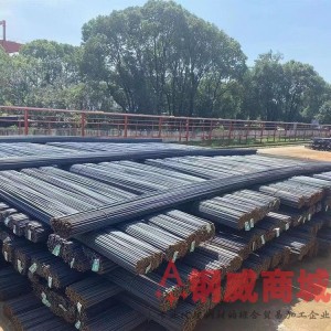 螺纹钢筋三级抗震螺纹钢HRB400E建筑工程用钢材（ϕ18*9m）