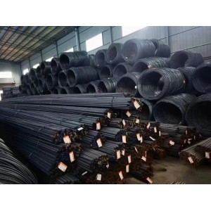 螺纹钢筋三级抗震螺纹钢HRB400E建筑工程用钢材（ϕ25*12m）